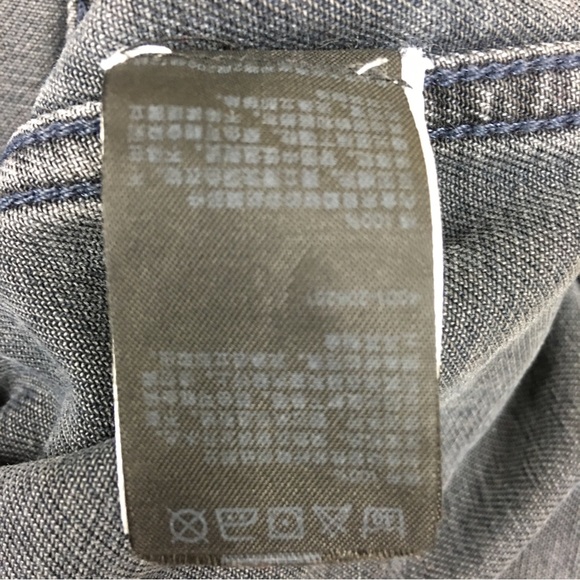 AllSaints Mallaig Denim Jacket Button Up Men’s Jacket Size S - Picture 8 of 11